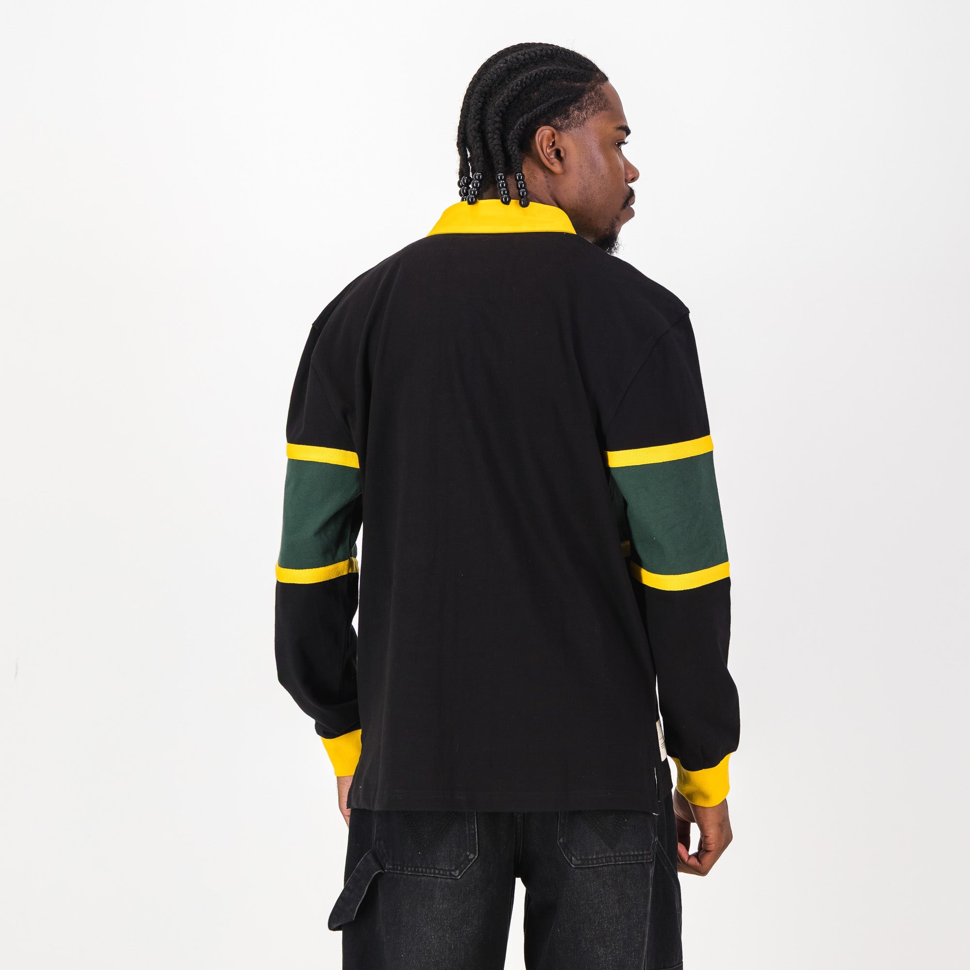 Schools Umtata High School LS Rugby Jersey - Black - Old School