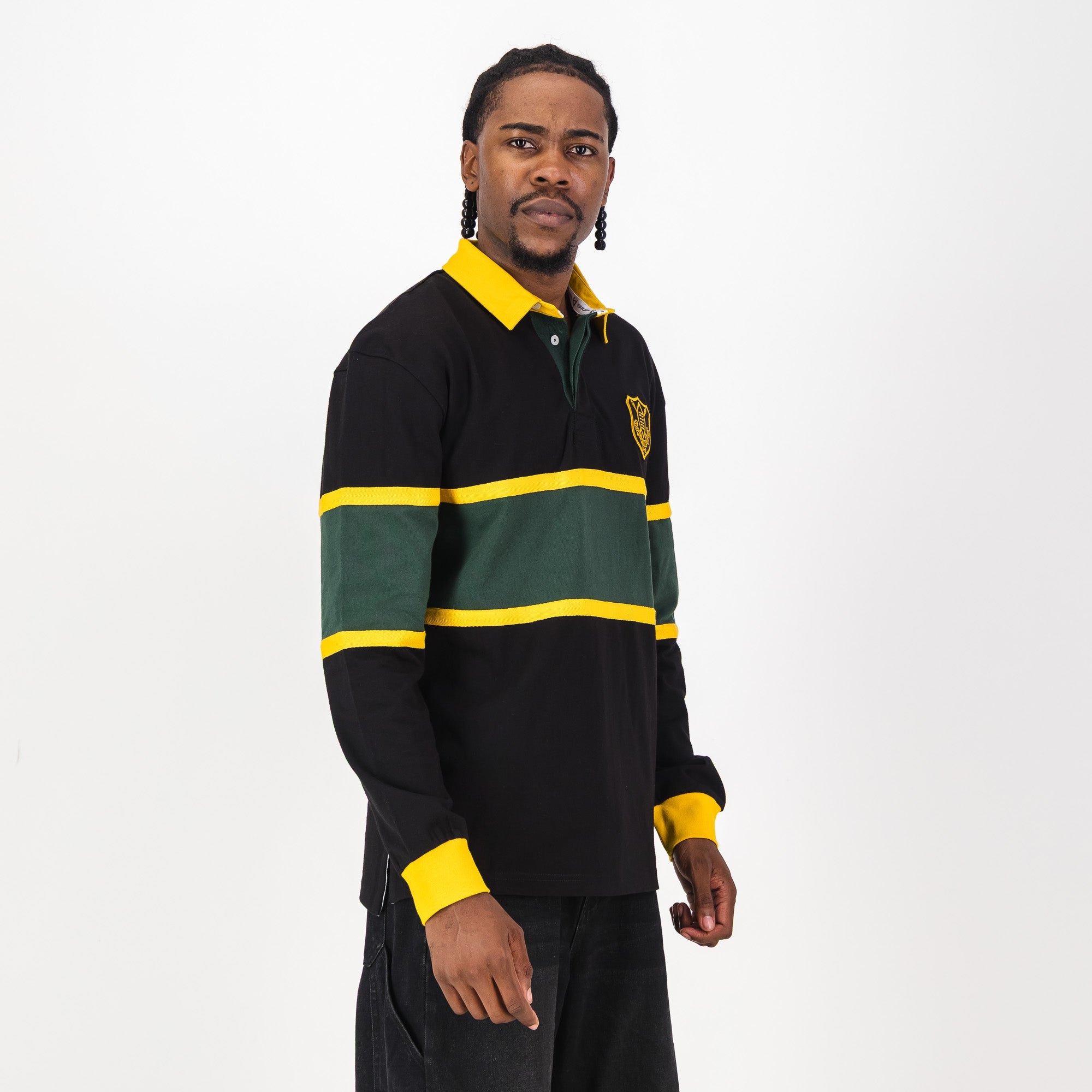 Schools Umtata High School LS Rugby Jersey - Black - Old School