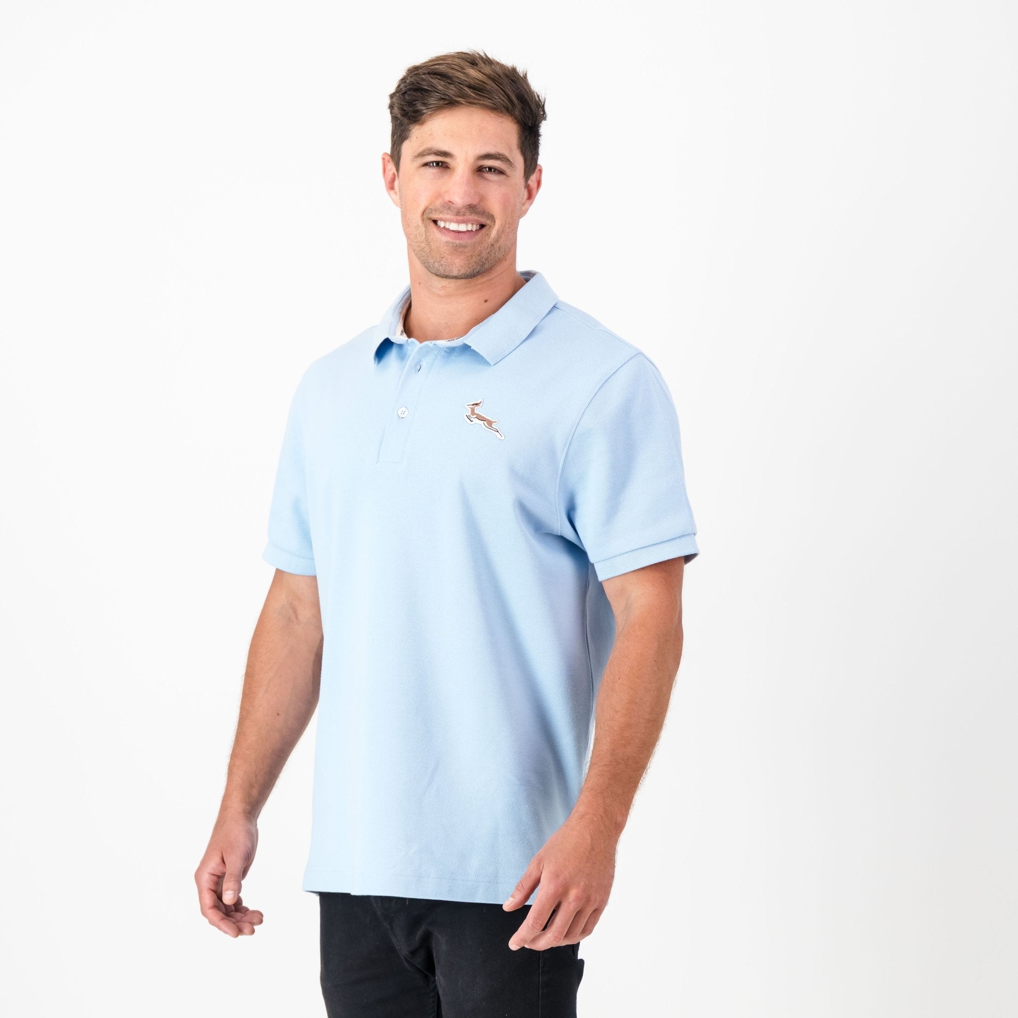 Springbok Classic Polo - Old Money Blue - Old School