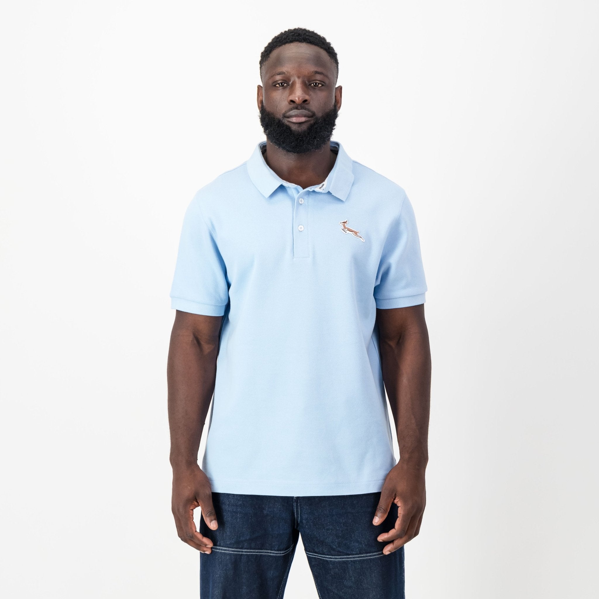 Springbok Classic Polo - Old Money Blue - Old School