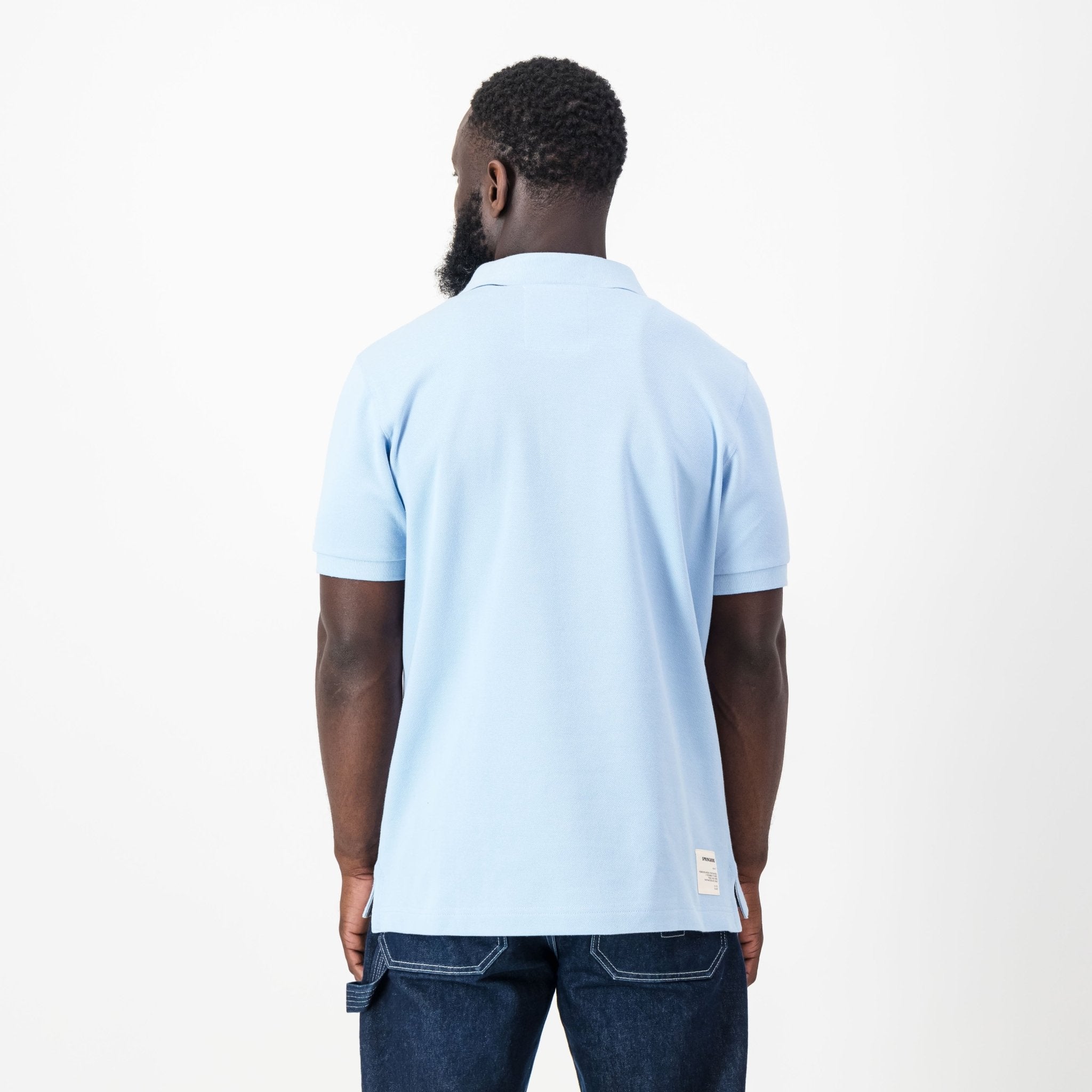 Springbok Classic Polo - Old Money Blue - Old School