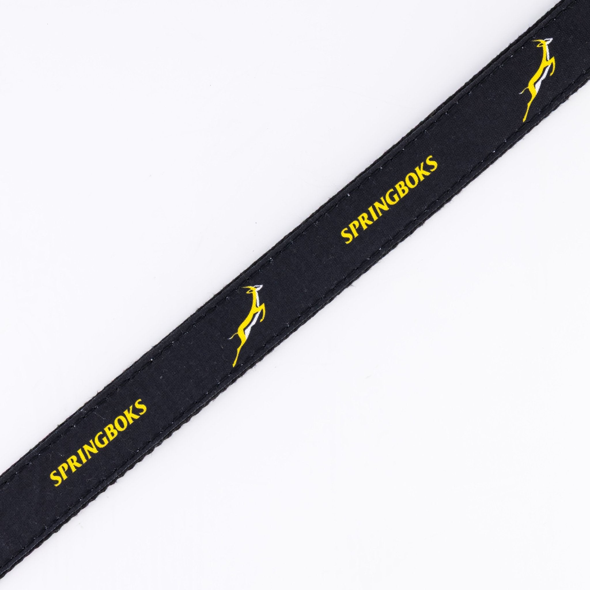 Springboks Golf Belt - Black - Old School
