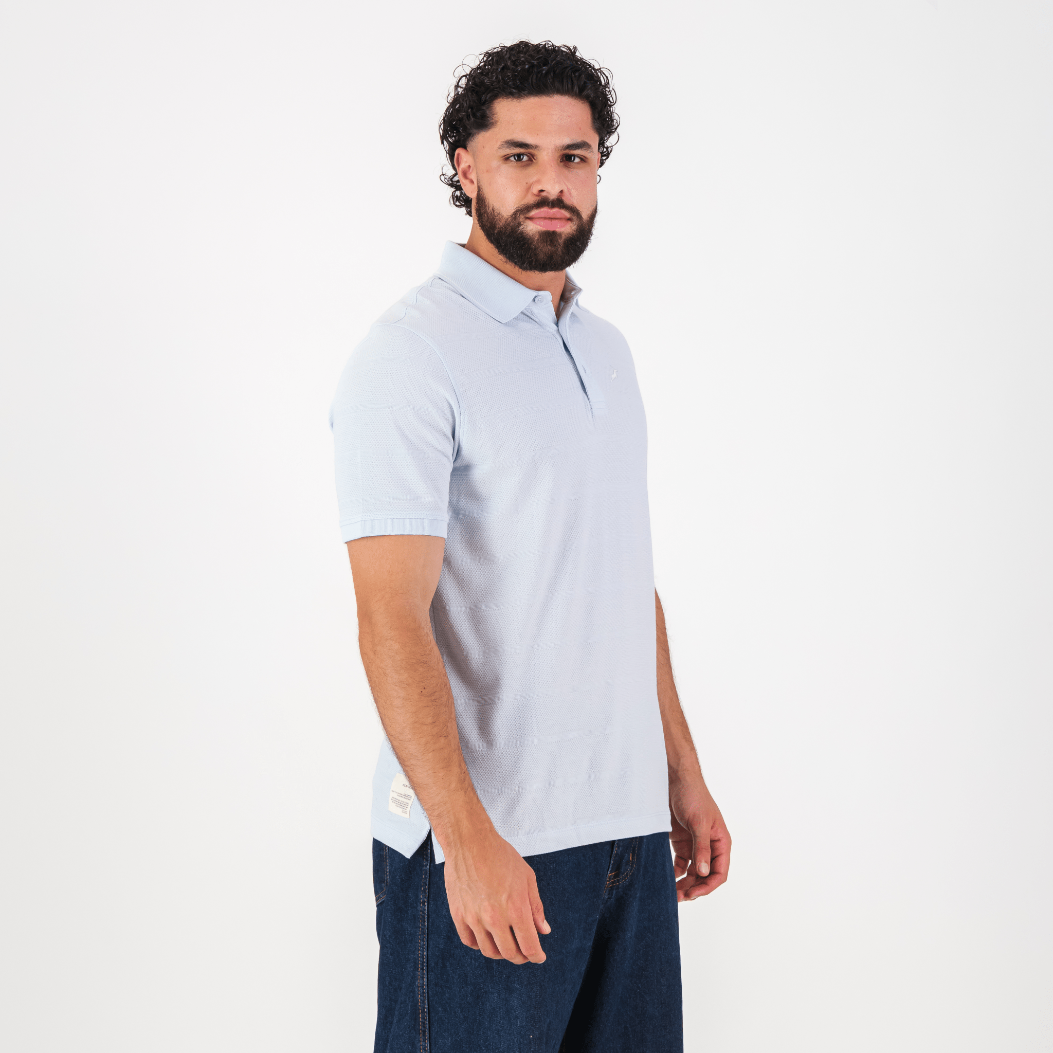 Springboks Golf SS Polo - Old Money Blue - Old School