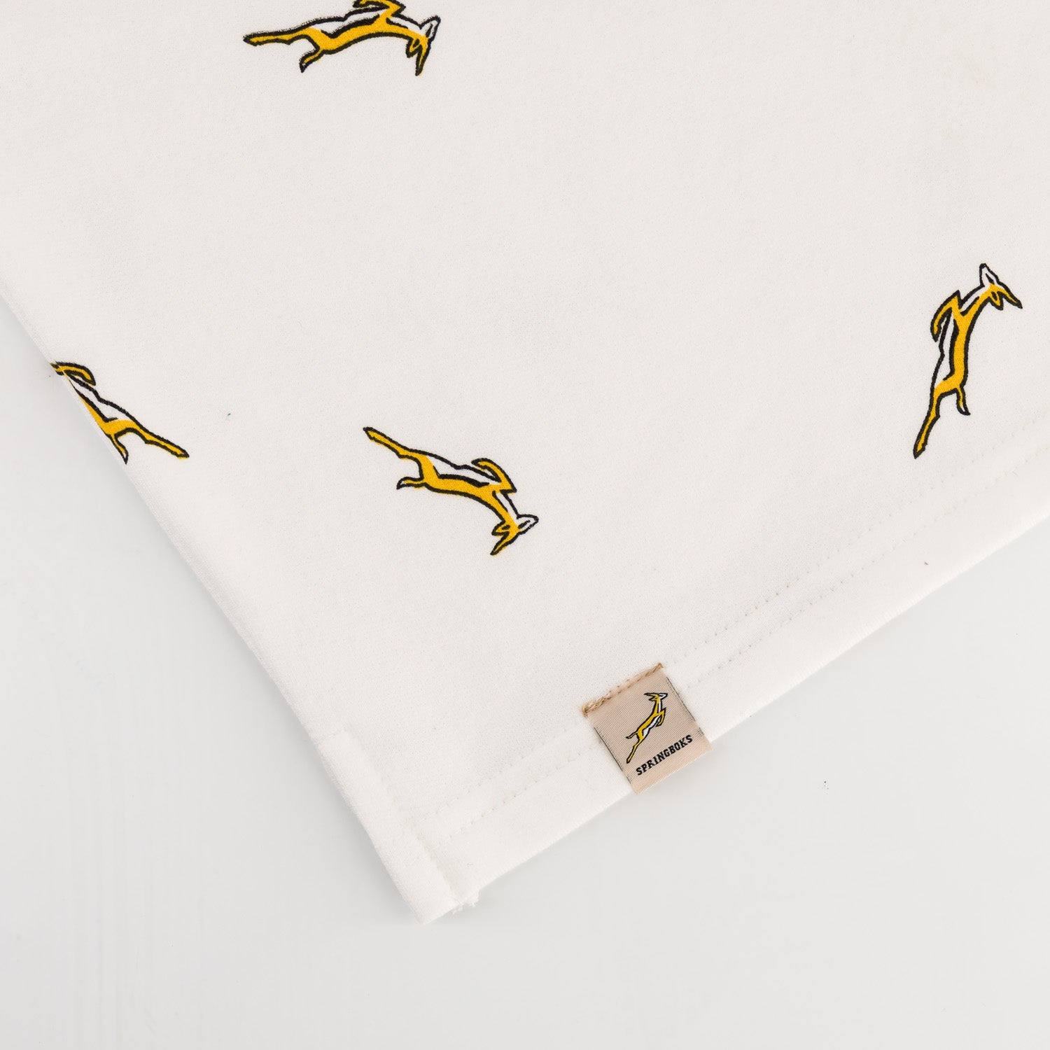 Springboks Kids Bokkies Fleece Sweat - White - Old School