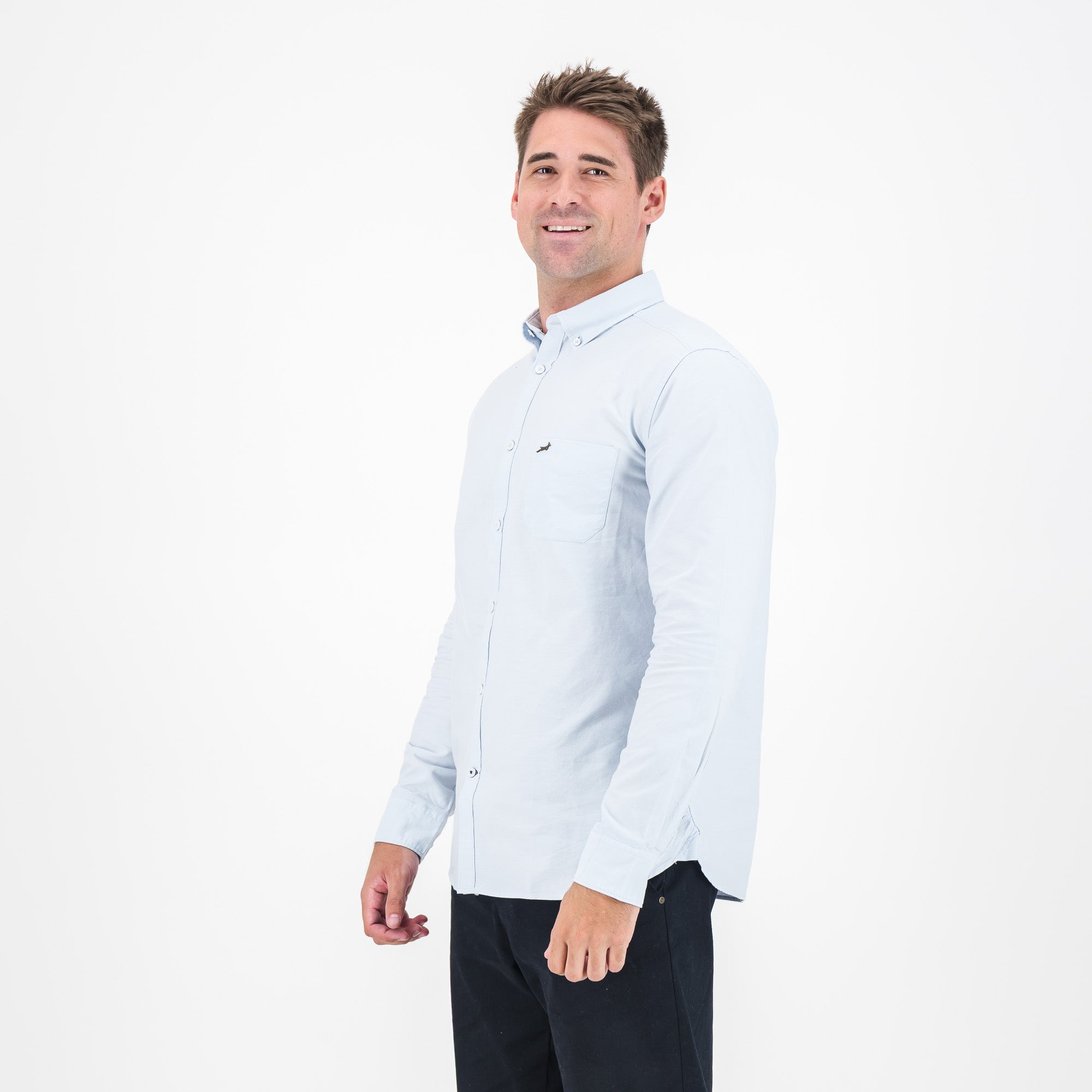 Springboks Premium Oxford Shirt - Skyway - Old School