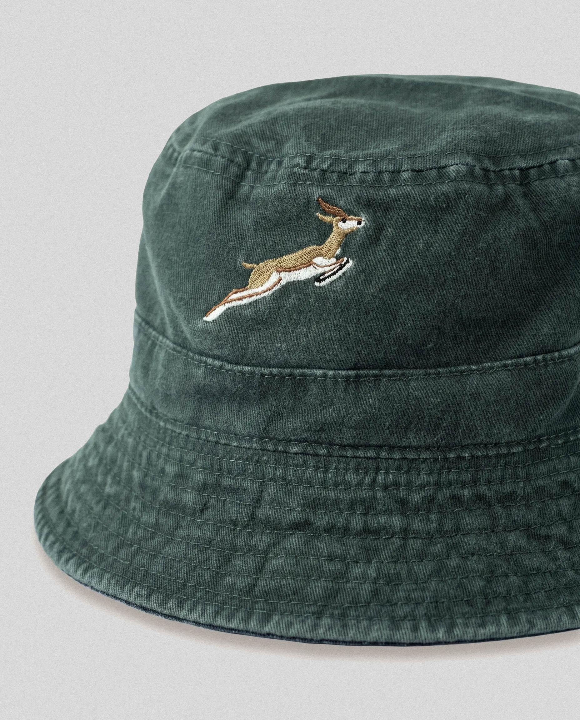 Springboks Reversible Bucket Hat-OS Green