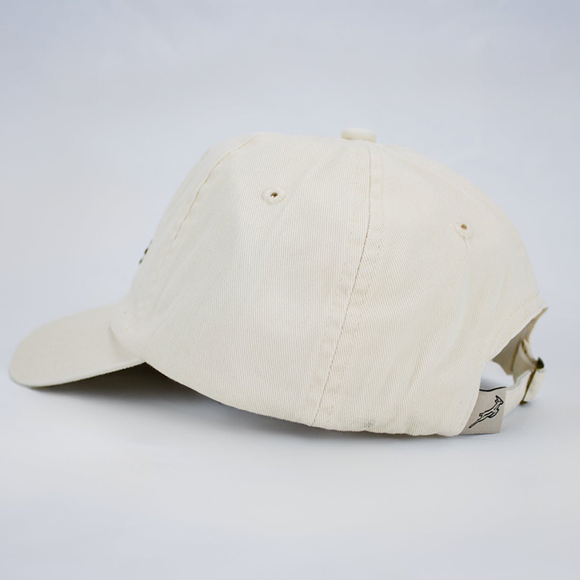 Springboks Shield Dad Cap - White - Old School