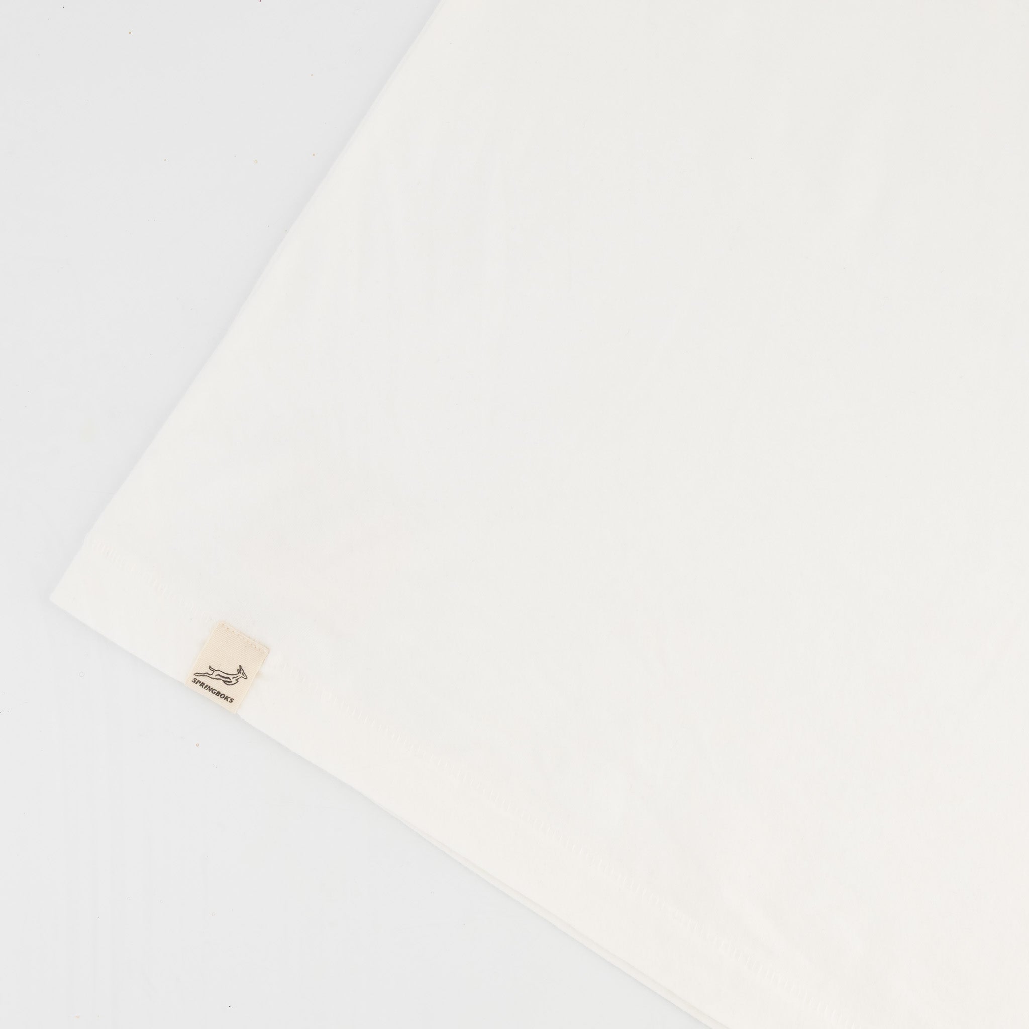 Springboks SML Bok HS Regular Crew Tee - White - Old School