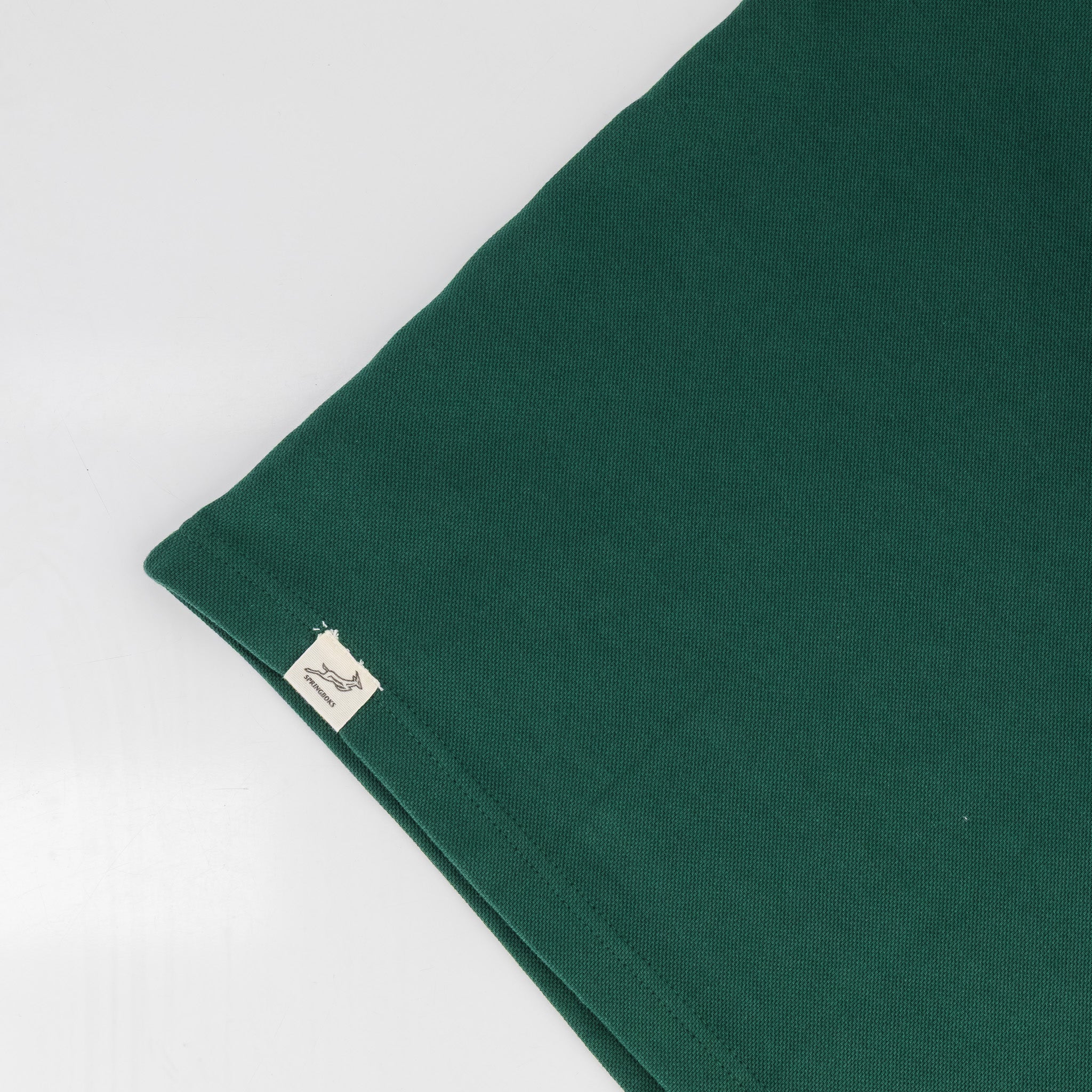 Springboks SML EMB LS Polo - OS Green - Old School