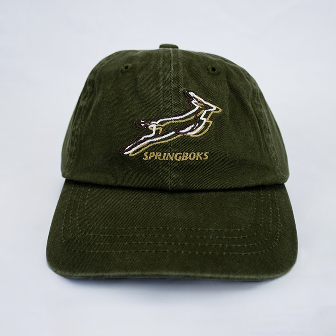 Springboks Stacked Logo Dad Cap - Old School