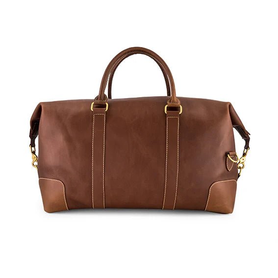 Springboks Weekender Duffle Bag - Dark Brown - Old School