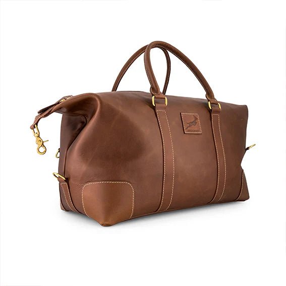 Springboks Weekender Duffle Bag - Dark Brown - Old School
