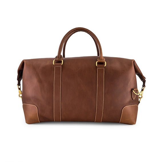 Springboks Weekender Duffle Bag - Dark Brown - Old School