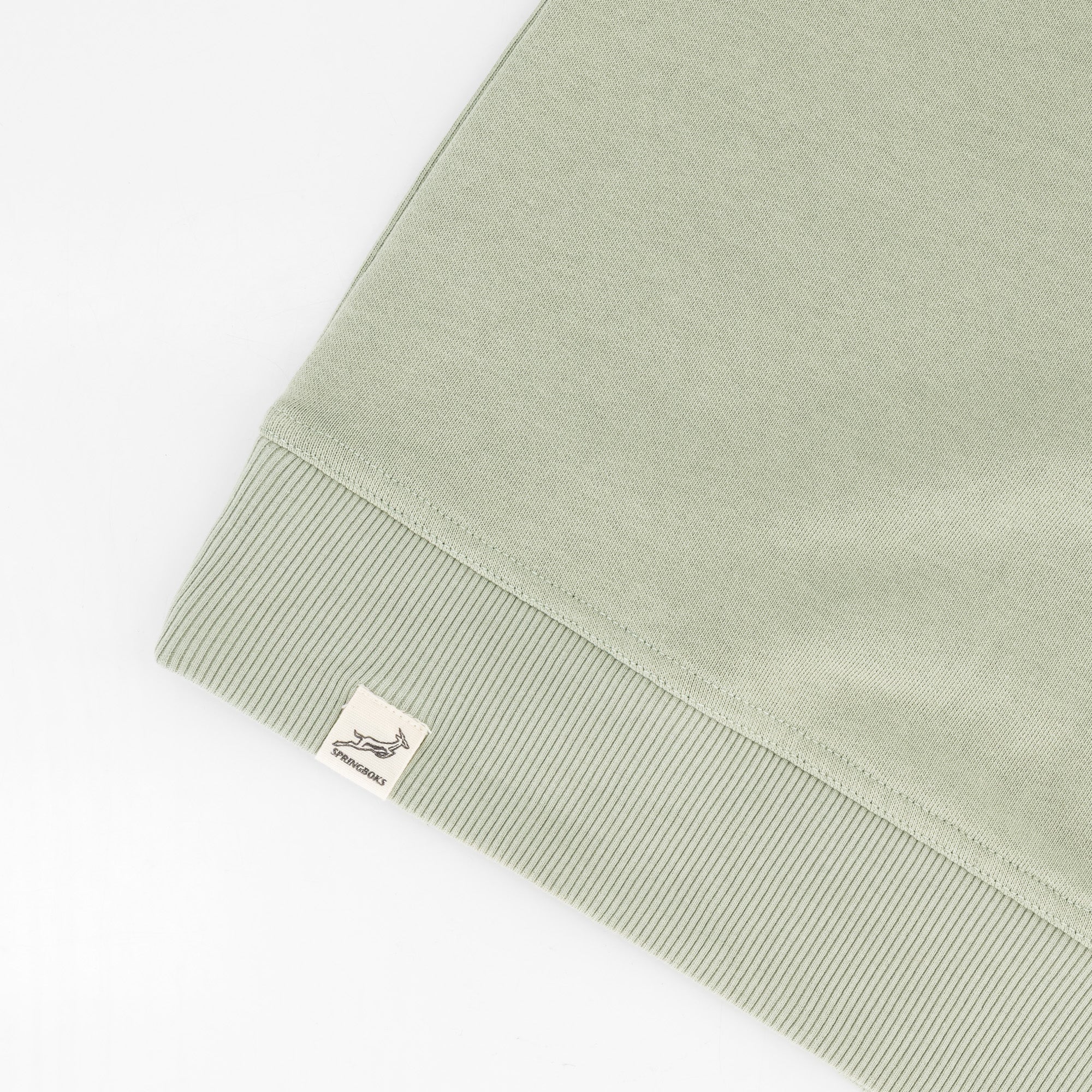 Springboks Word FGFG Crew Sweat - Desert Sage - Old School