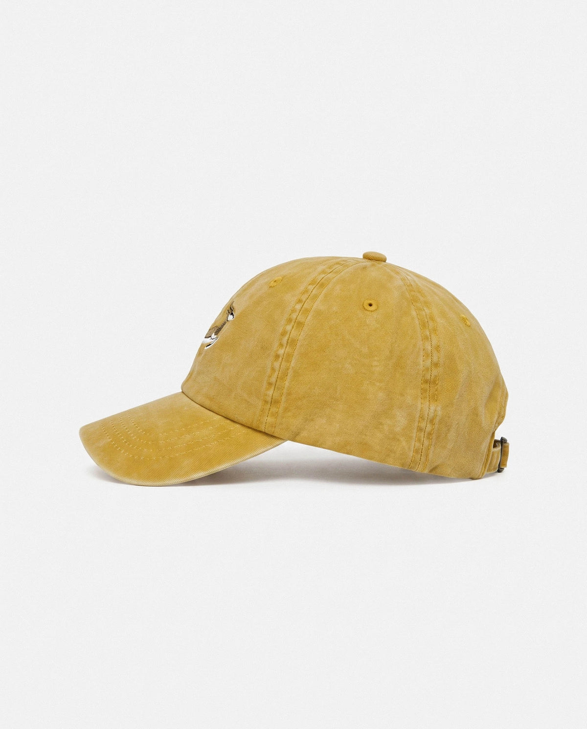 Springboks Natural Emb Dad Cap-Mustard
