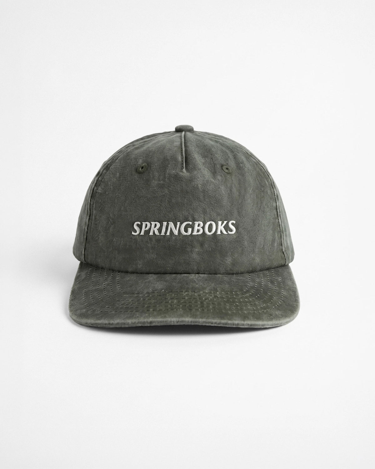Springboks Satin Stitch Traditional Cap Green