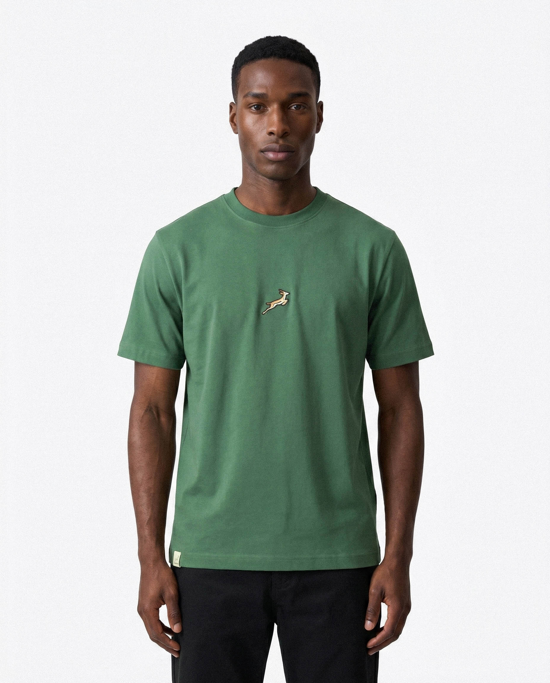 Springboks Thread Badge Boxy Crew Tee