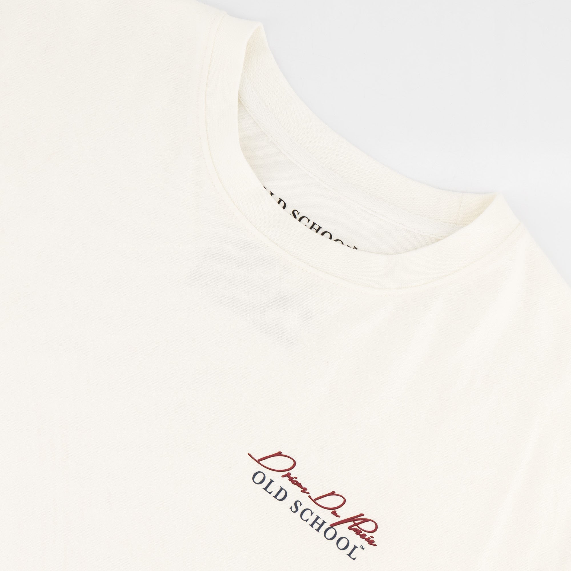 Stillknocks KO Boxy Crew Tee - White - Old School