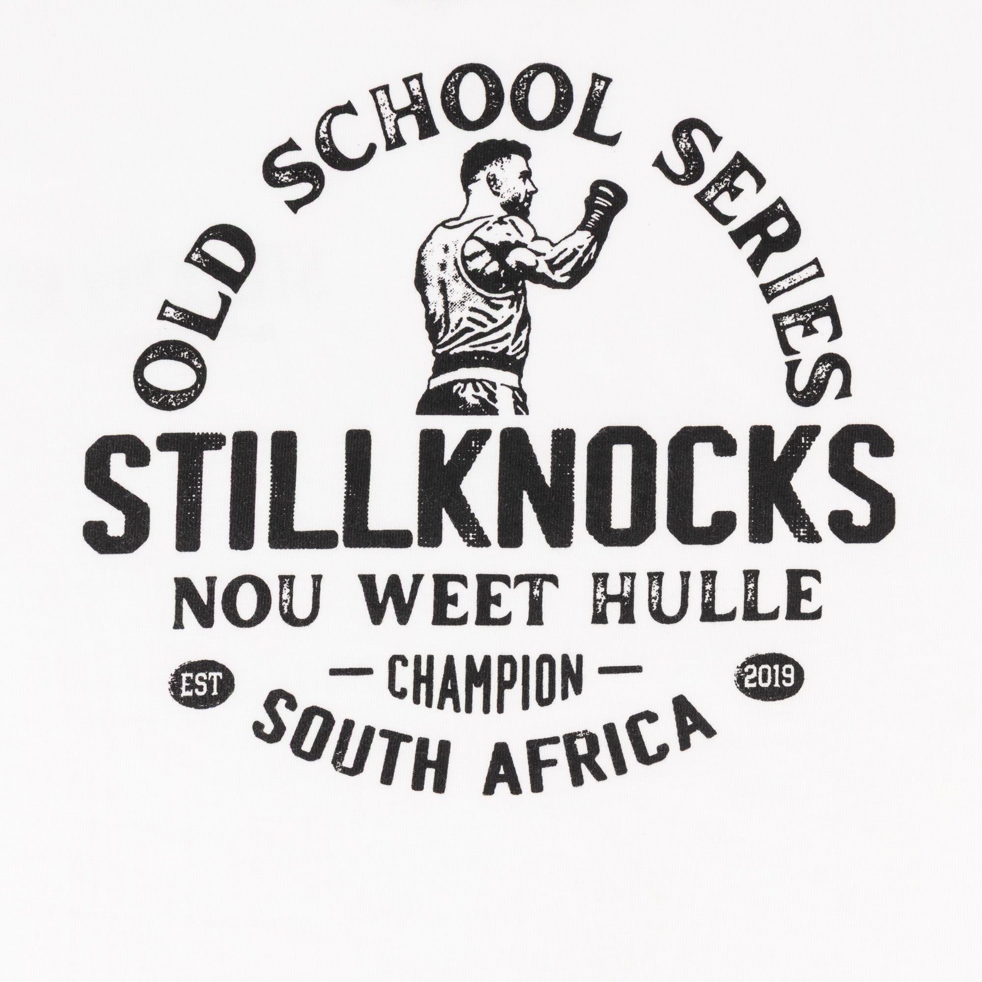 Stillknocks Real DDP Regular Crew Tee-White