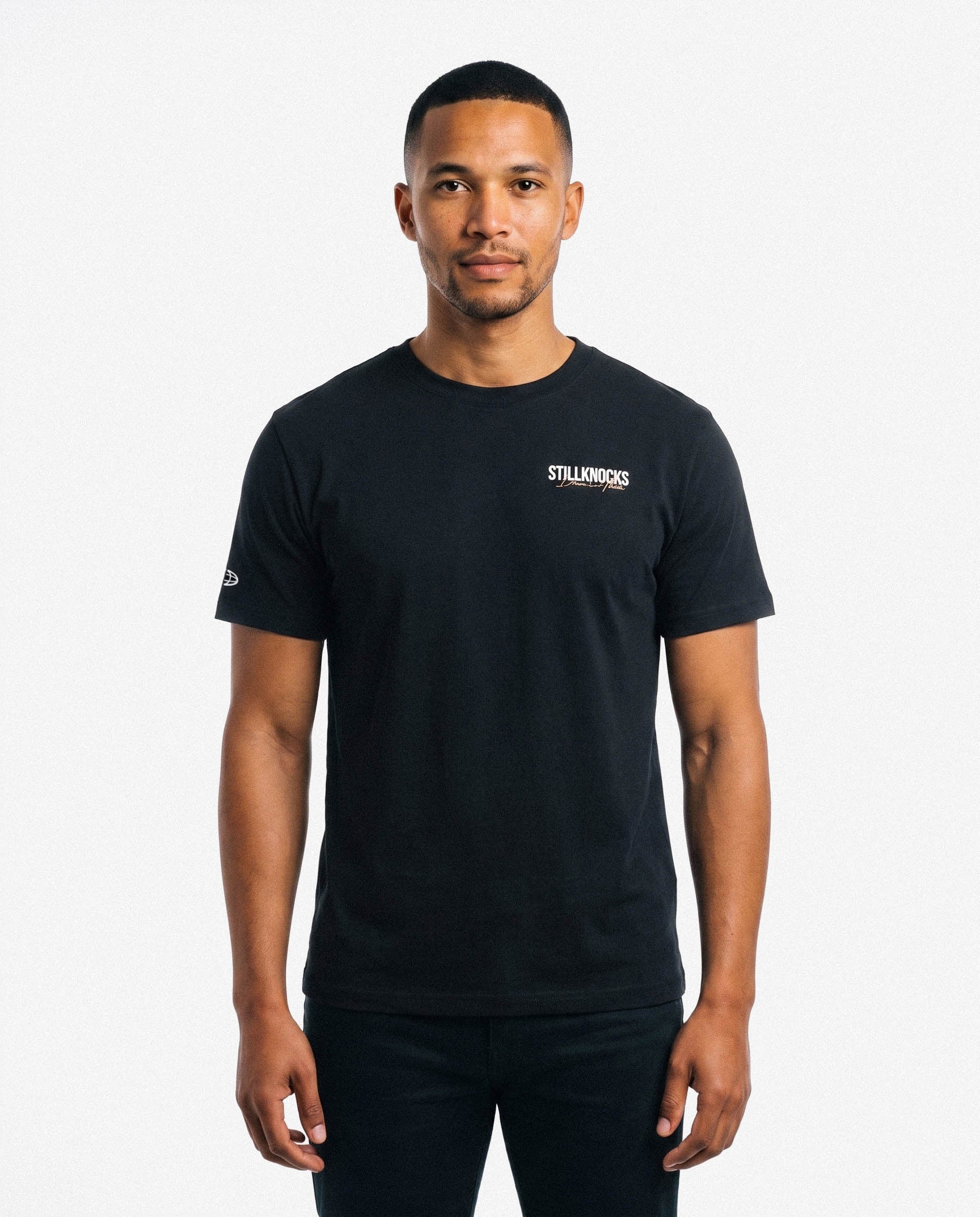 Stillknocks Built Different Boxy Tee Black