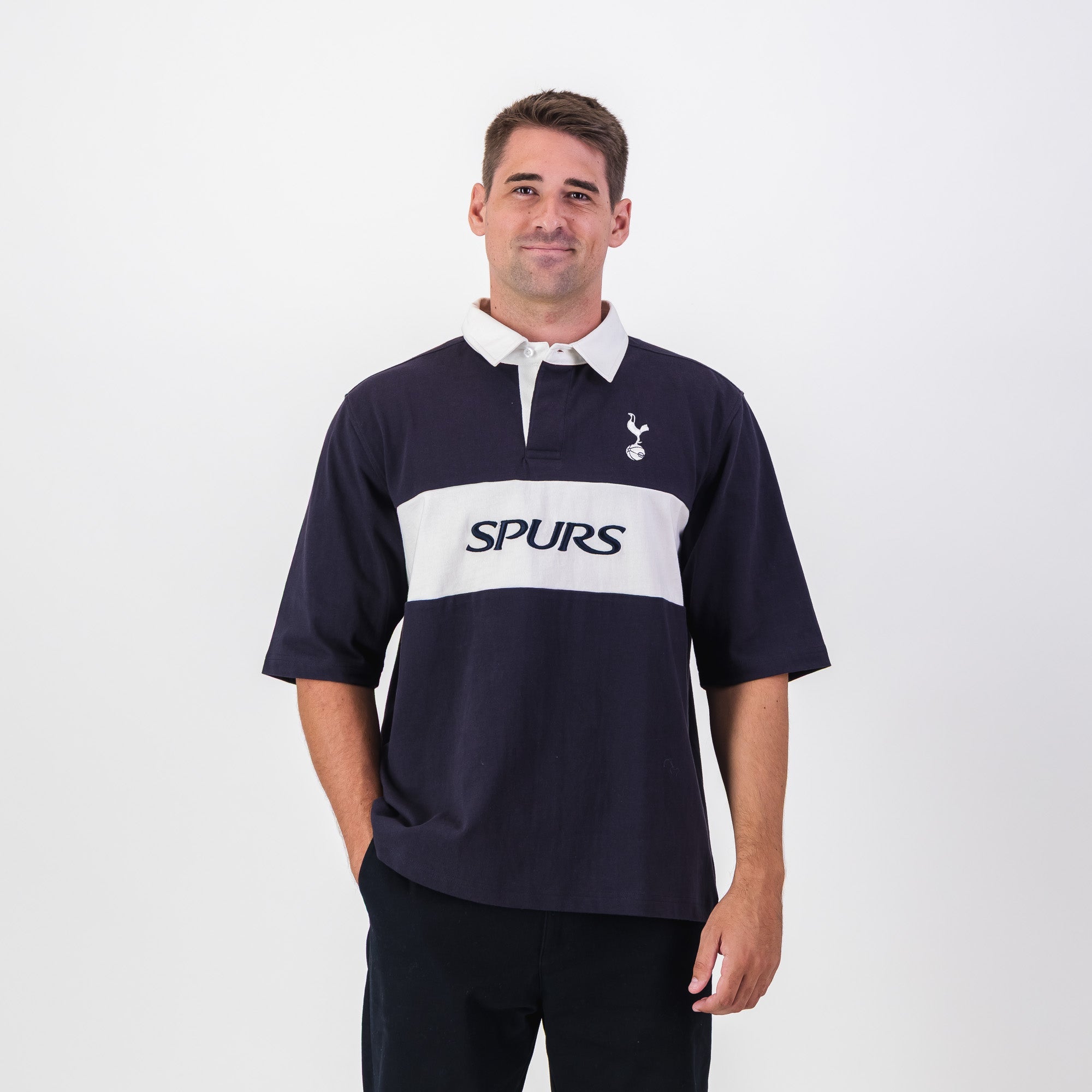 Tottenham Hotspur Retro Rugby Polo - Old School