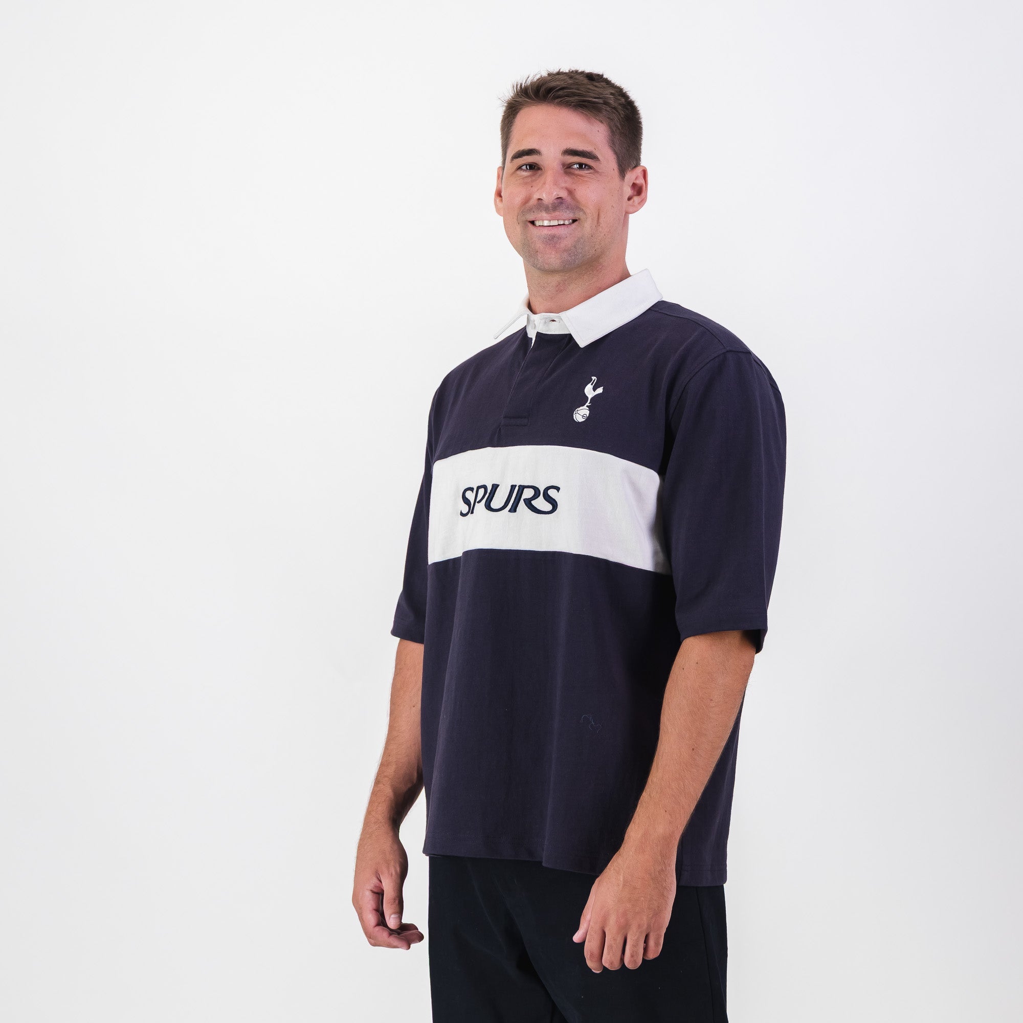 Tottenham Hotspur Retro Rugby Polo - Old School