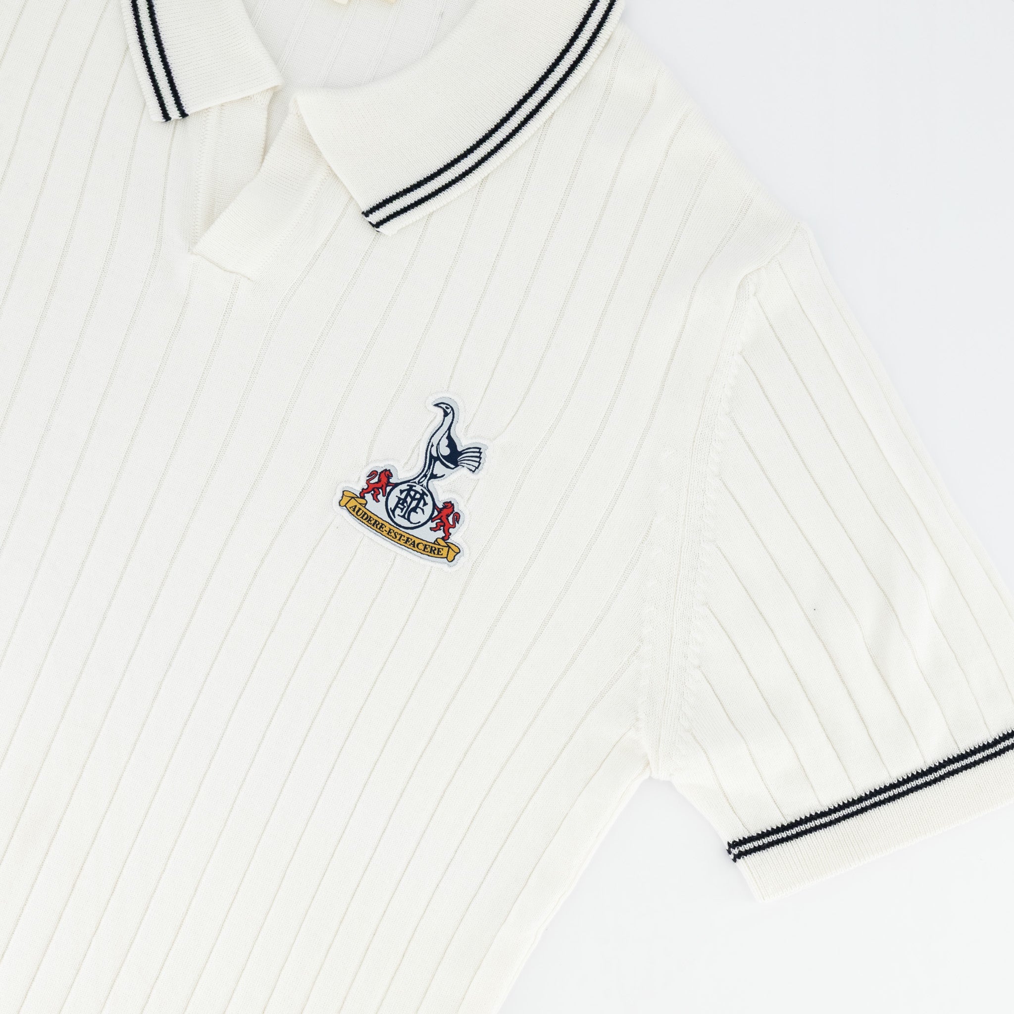 Tottenham Hotspur Signature Textured Polo - Old School
