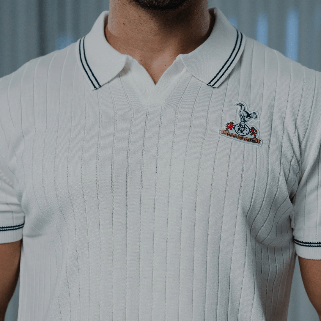 Tottenham Hotspur Signature Textured Polo - Old School