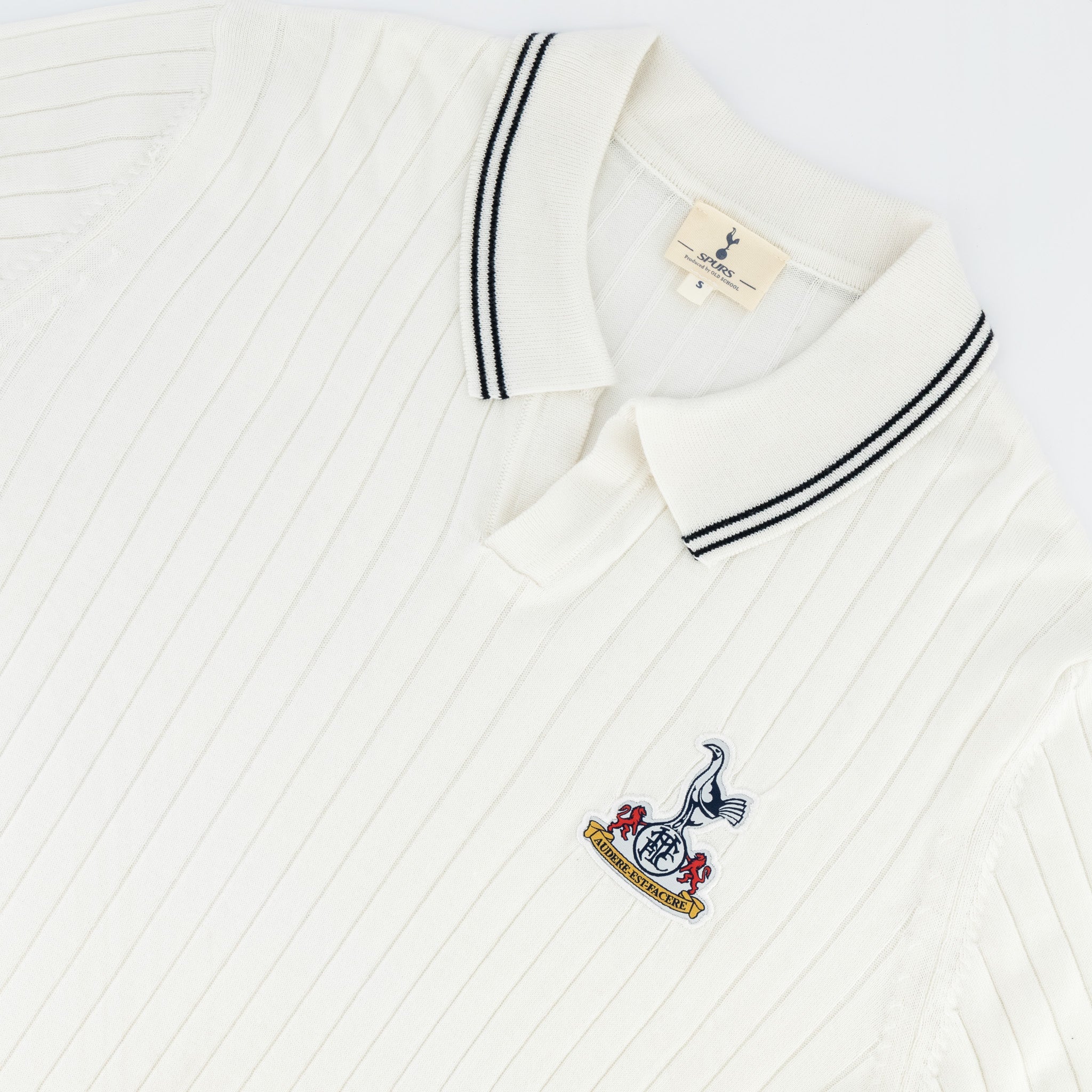 Tottenham Hotspur Signature Textured Polo - Old School