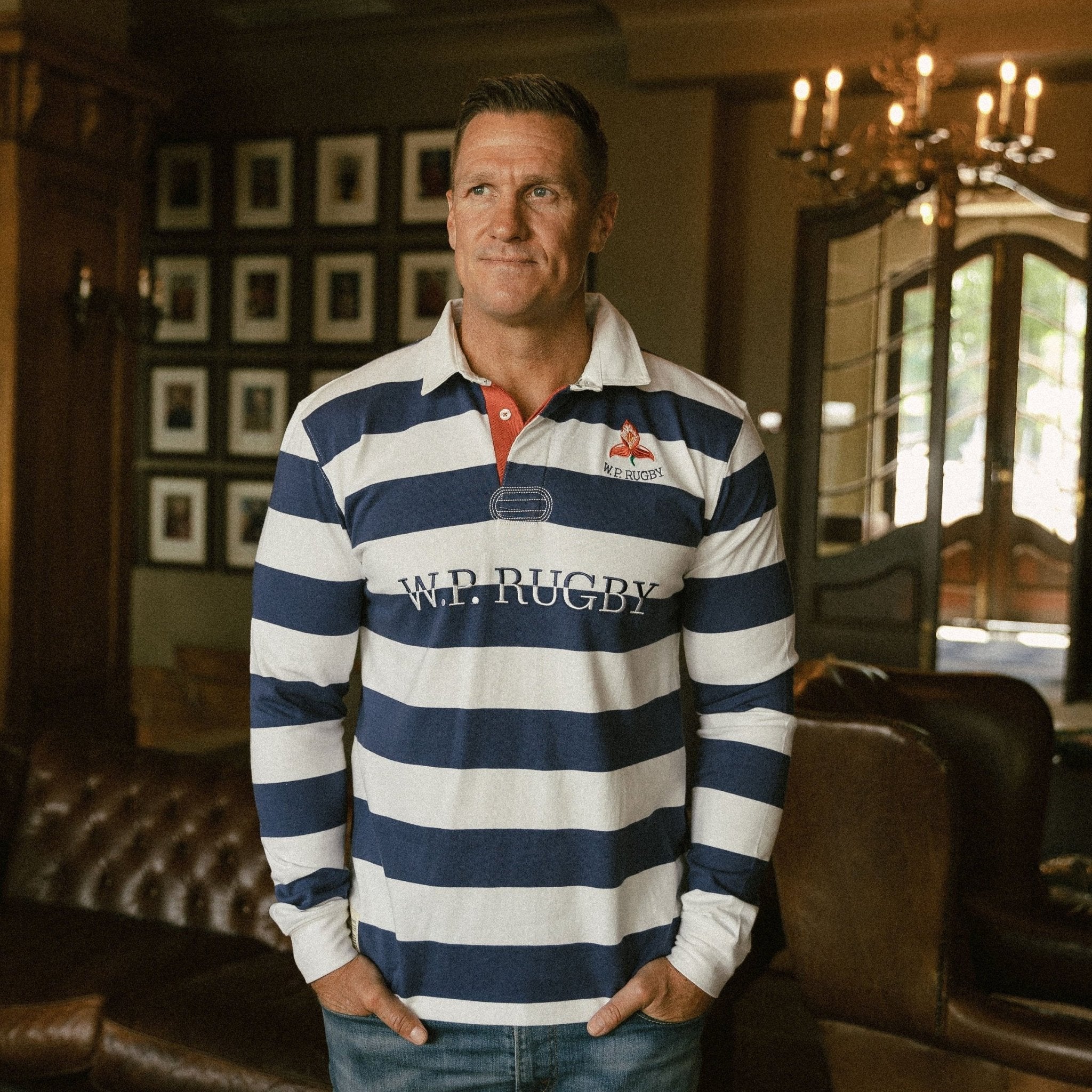 Western Province Long Sleeve Polo jersey - Old School