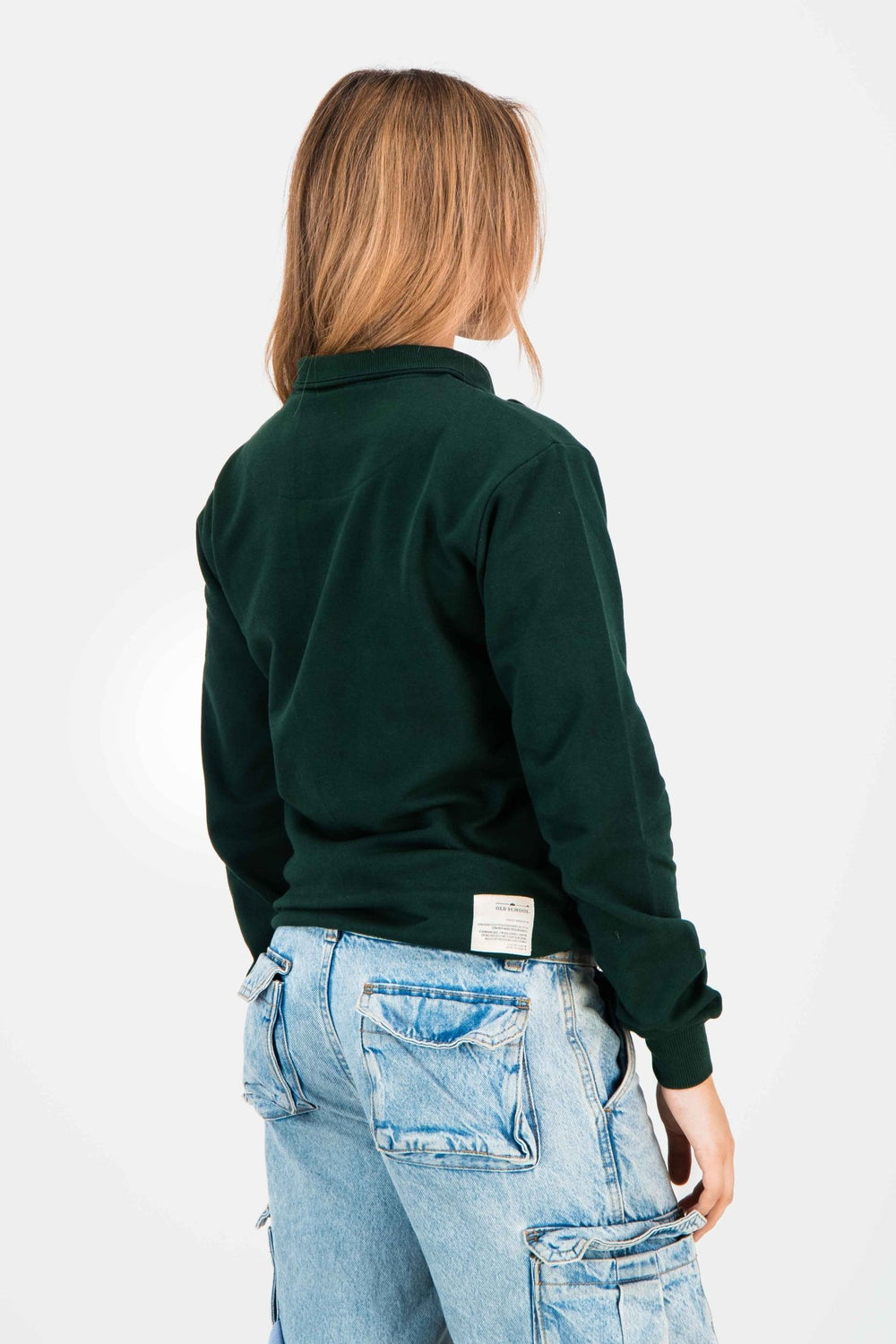 Quarter Zip Sweater - OS Green - Old School SA