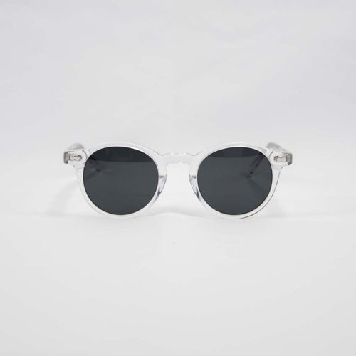 Round Clear Frame with Polarized Lenses - OS Sunglasses - Old School SA