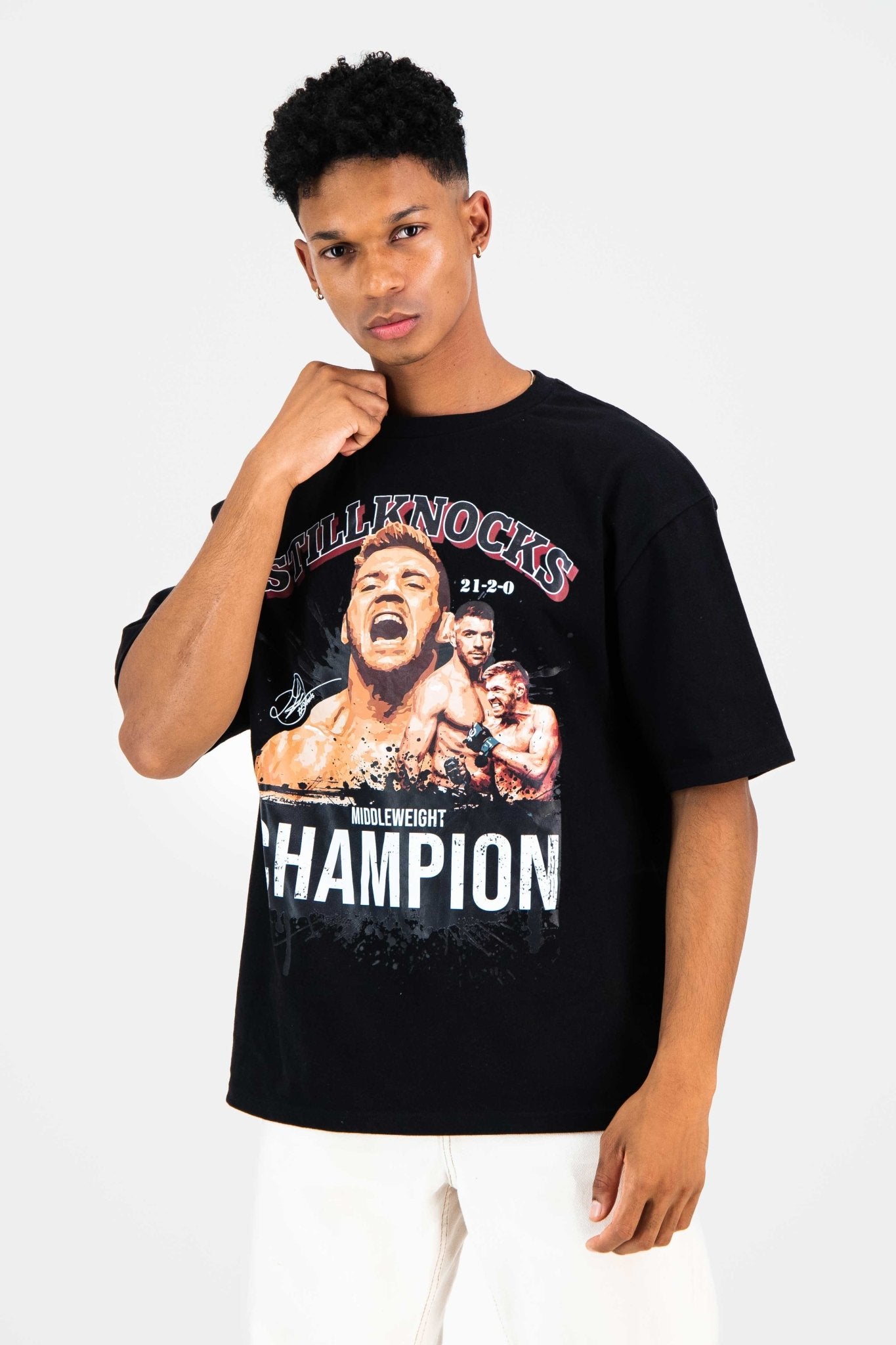 Stillknocks x Old School Boxy Tee - Champion Graphic - Old School SA