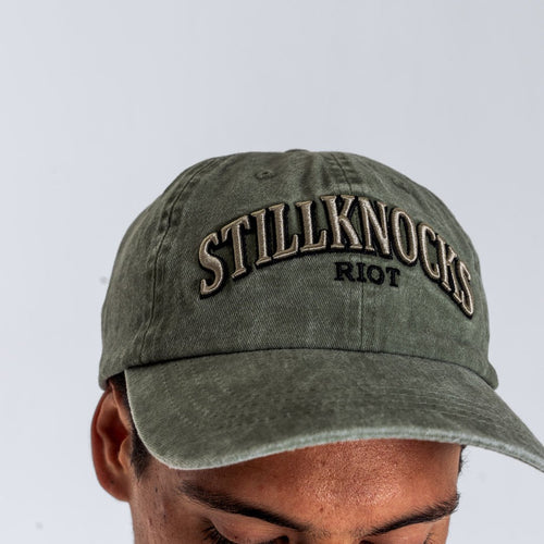 Stillknocks x Old School cap- green - Old School SA